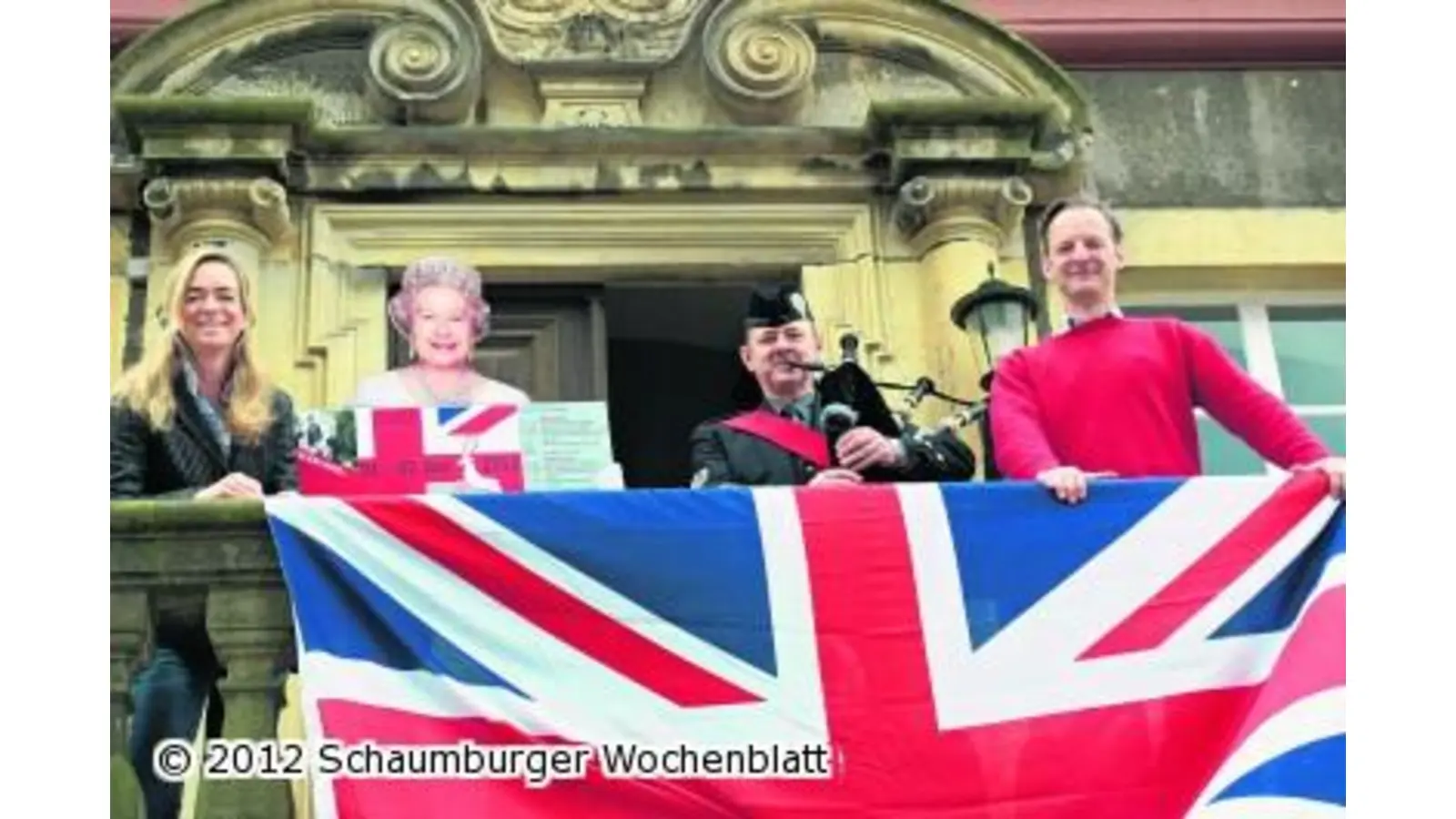Der Union Jack ist gehisst (Foto: wa)