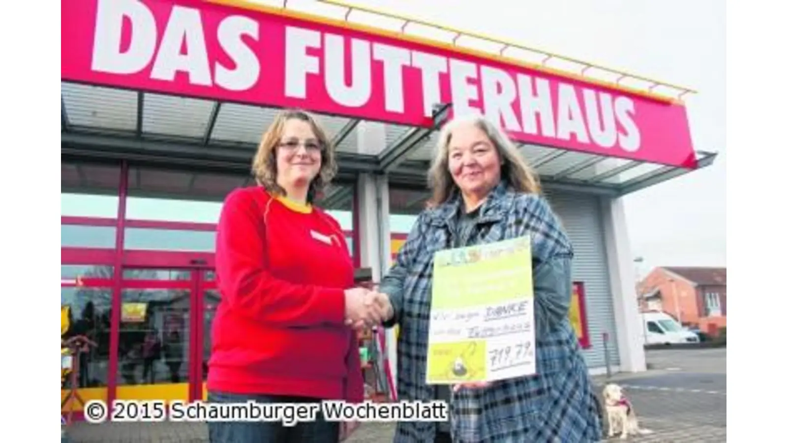 720 Euro für notleidende Tiere (Foto: tr)