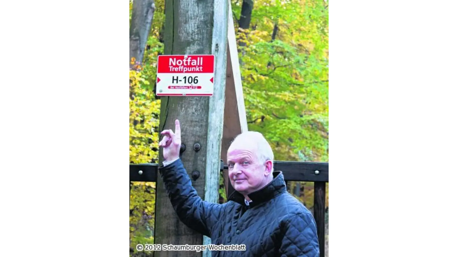 Schilder ermöglichen schnelle Hilfeleistung (Foto: em)