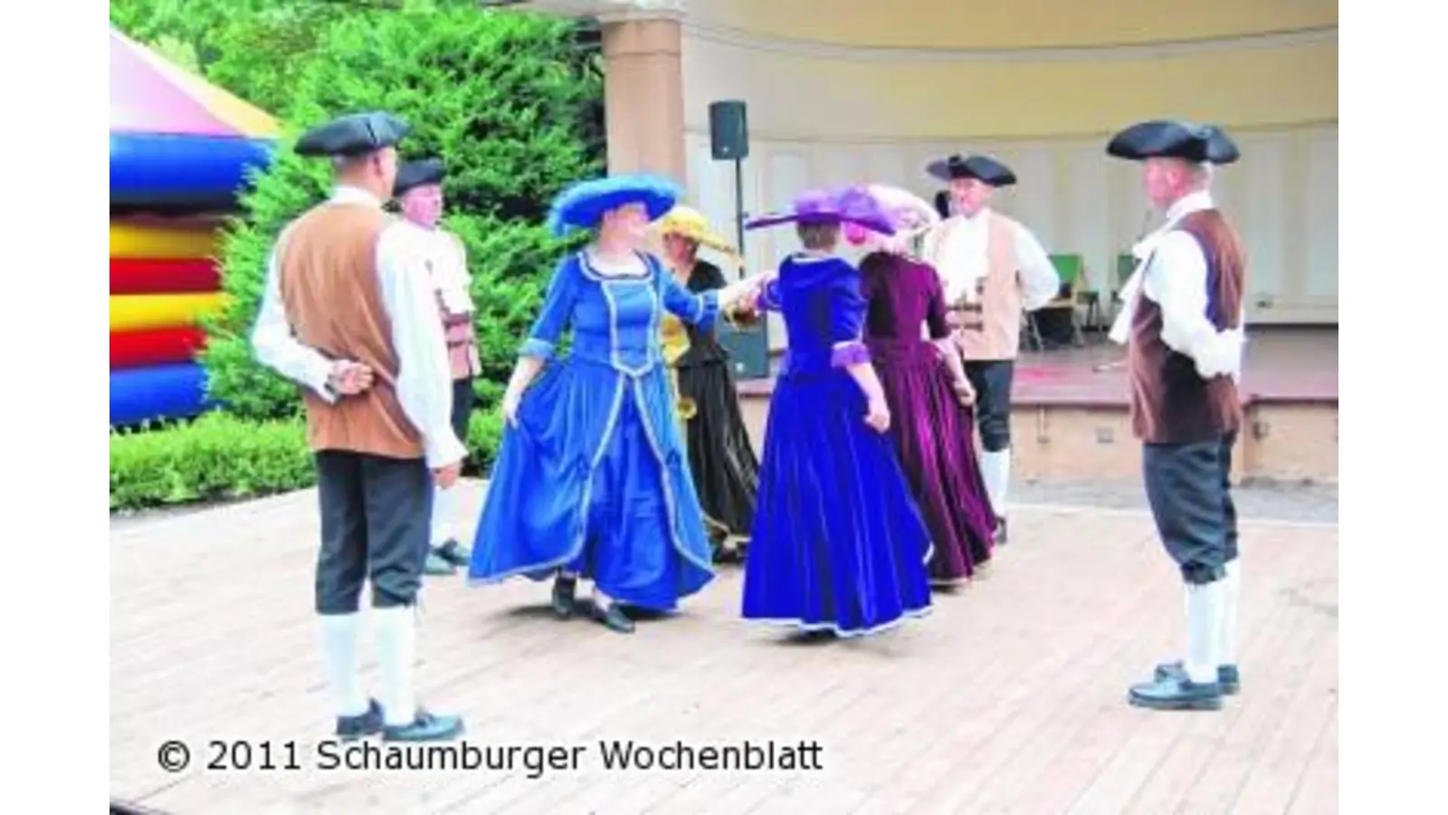 Regenschauer beeinträchtigen Kurparkfest (Foto: red)