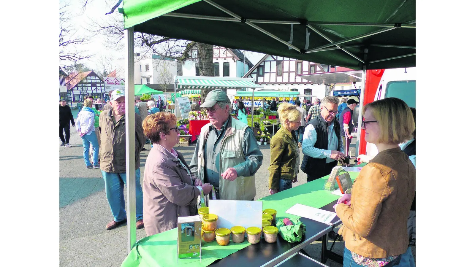 Schnell sind Eier ausverkauft (Foto: red)
