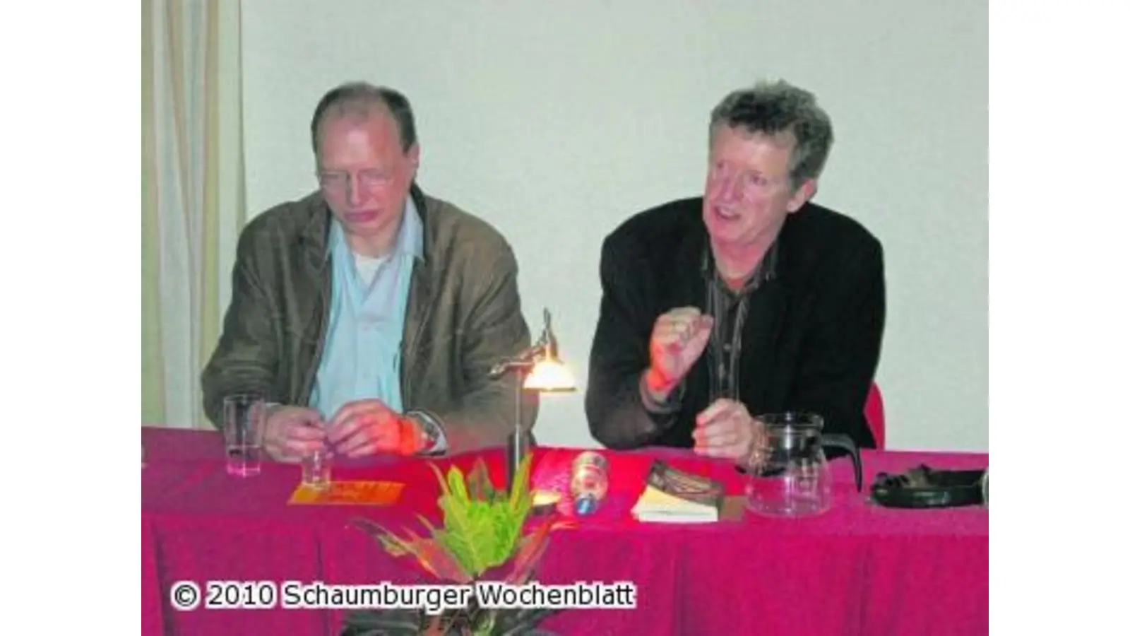 Eine Autorenlesung mit Menü (Foto: pd)
