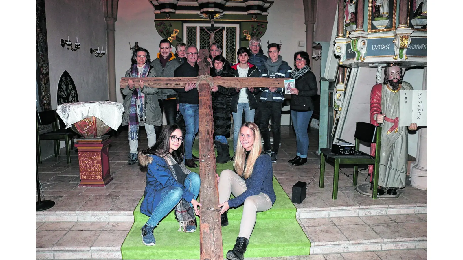 Ökumenischer Jugendkreuzweg (Foto: gi)