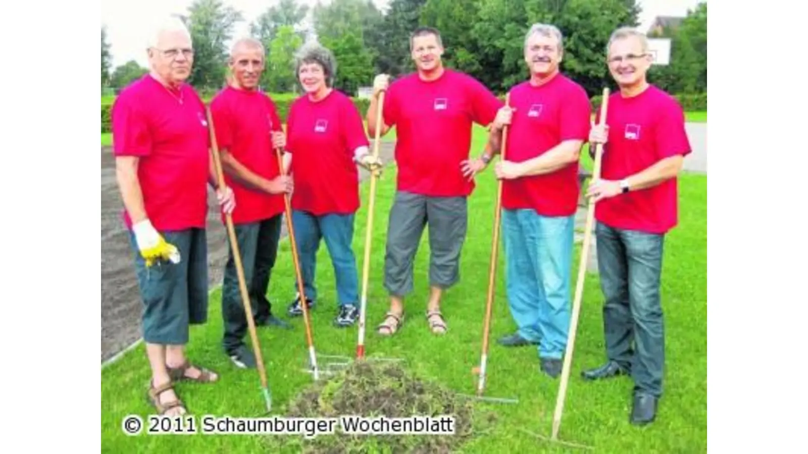 Die SPD bringt für das Turnier alles in Schuss (Foto: gi)
