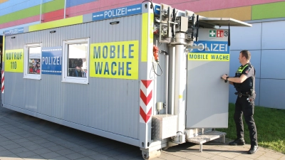 Während des Krammarktes wird im Rahmen des Sicherheitskonzeptes wieder eine mobile Polizeiwache am Festplatz installiert. (Foto: bb)