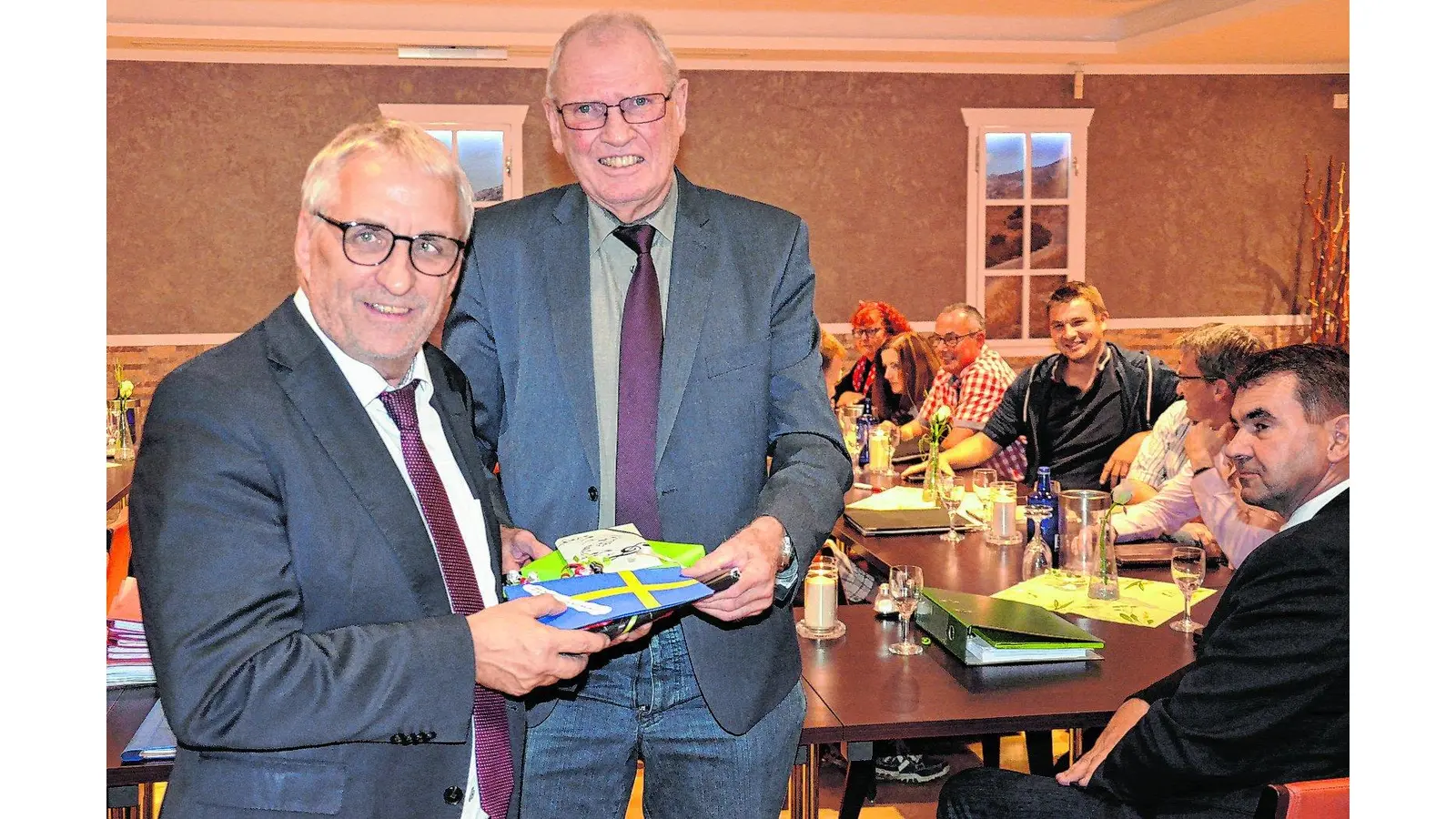 Andreas Günther tauscht den Chefsessel gegen seinen redlich verdienten Ruhesessel (Foto: red)