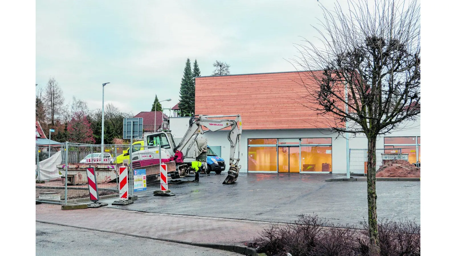 Die Rossmann-Filiale eröffnet Ende Januar (Foto: wa)