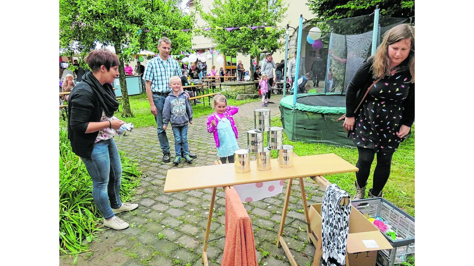 De soiten Racker auf der Kirmes unterwegs (Foto: gr)