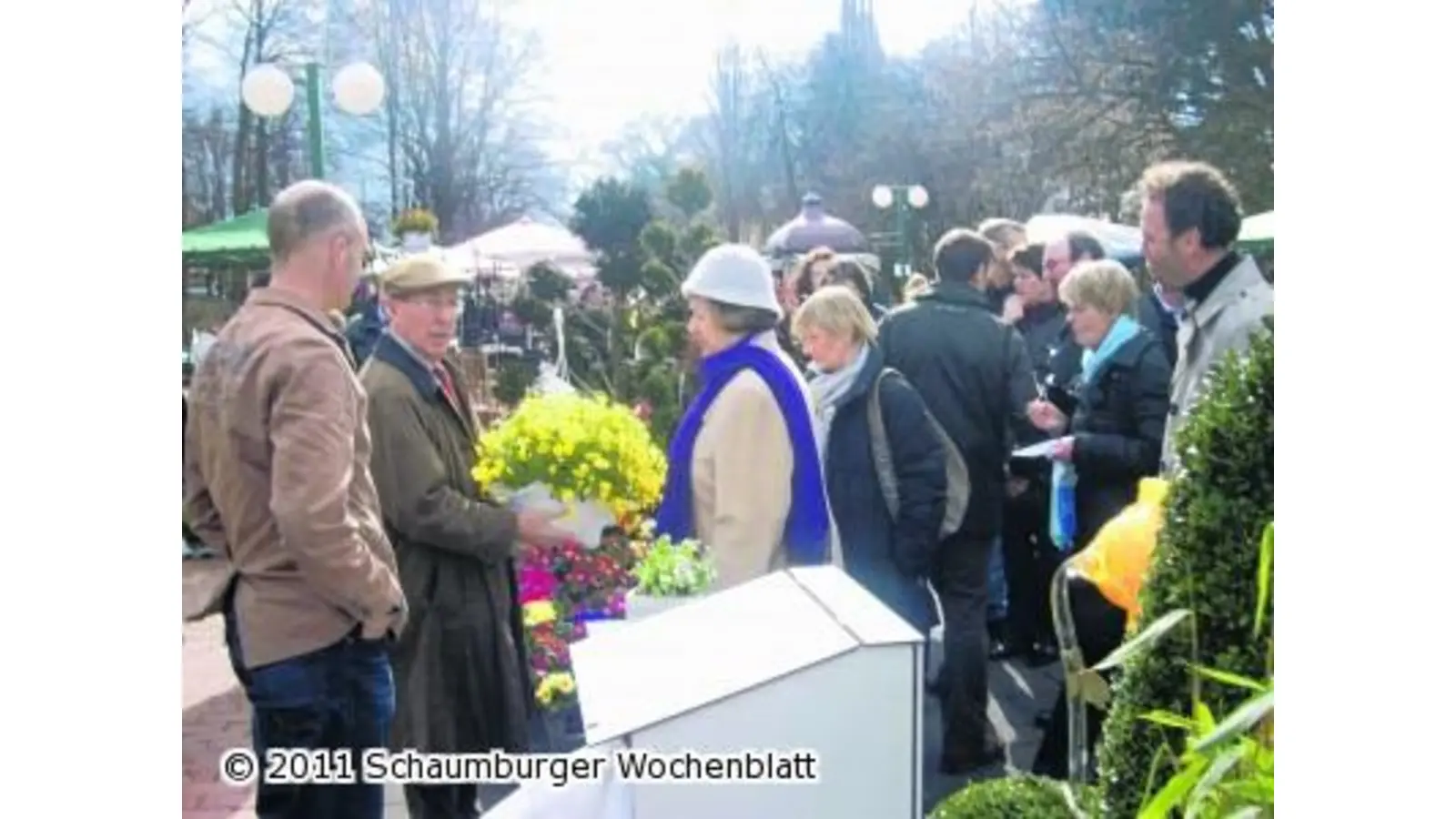 Gartenträume locken hier heute und morgen ins Grüne (Foto: red)