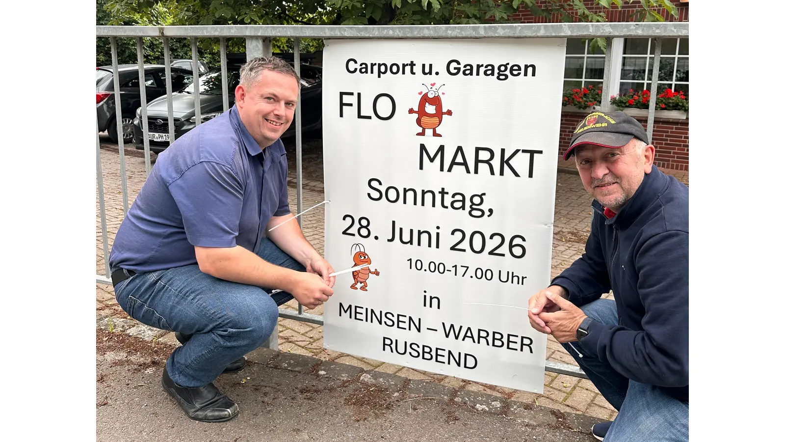 Diesen Sonntag gibt es neben dem Garagen-Flohmarkt auch das Hoffest in Rusbend. (Foto: privat)