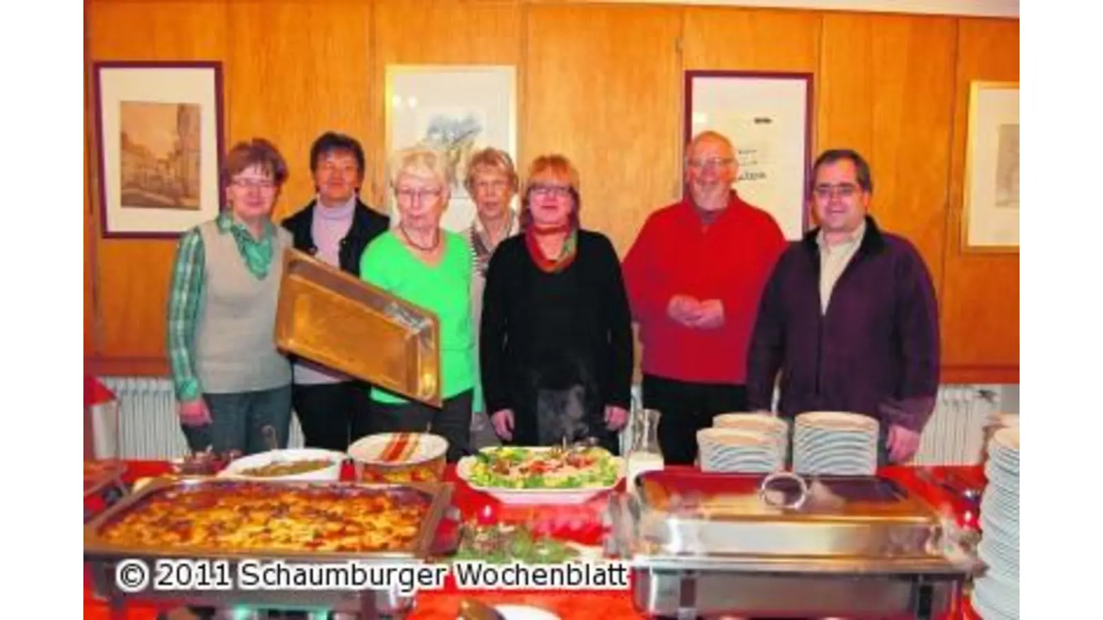 Weihnachtsbrunch für 120 Personen (Foto: ste)