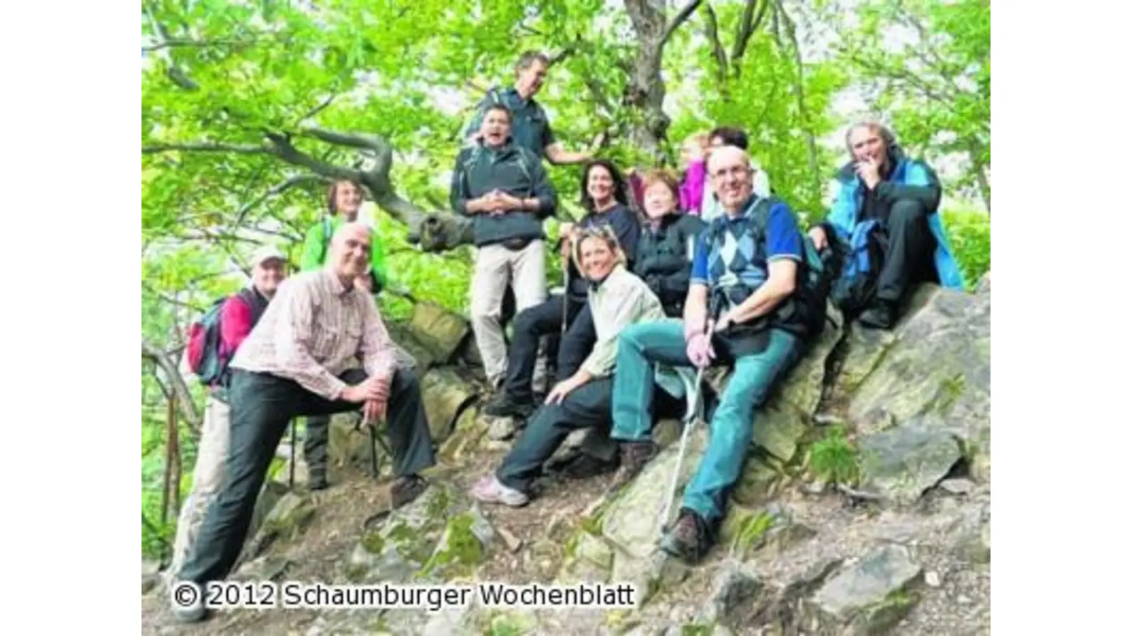 Der Ausblick entschädigt für die Anstrengung (Foto: pd)