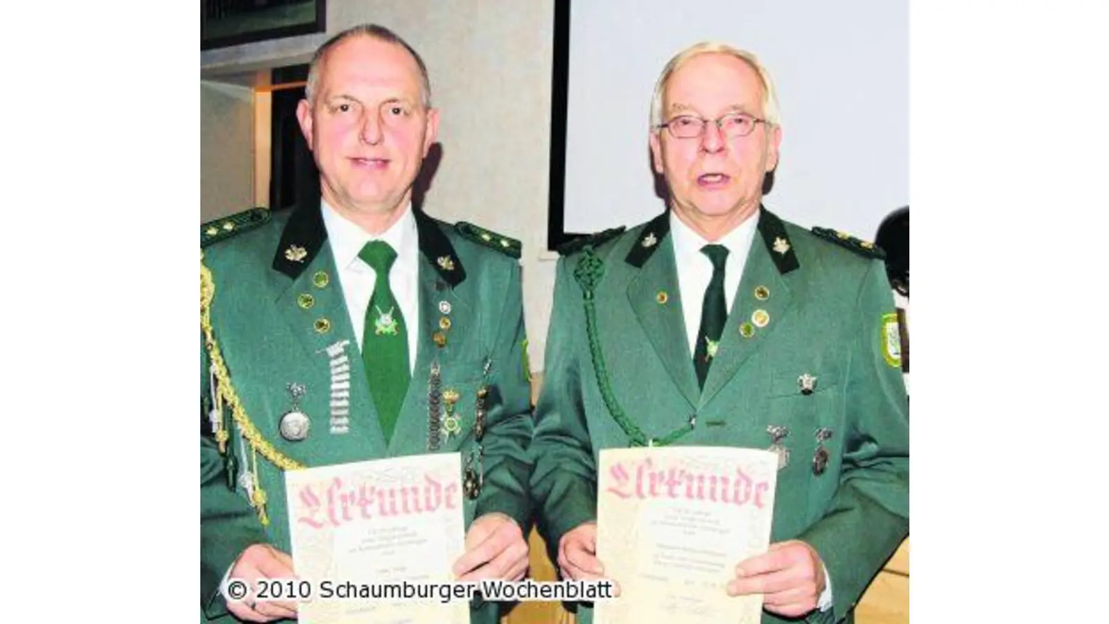 Die Schützen haben eine neue Satzung (Foto: red)