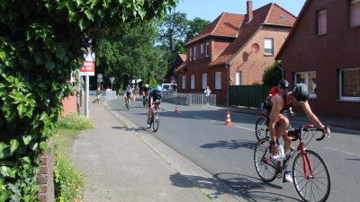 Im vergangenen Jahr: Der Verlauf der Radstrecke. (Foto: wb)