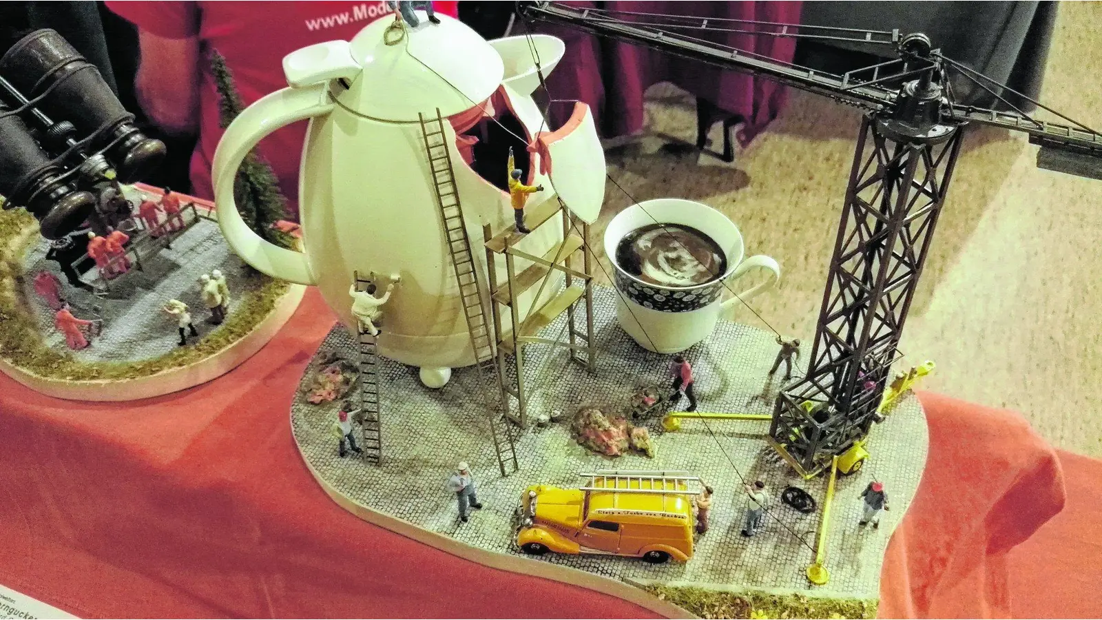 Modelle groß in Szene gesetzt (Foto: red)