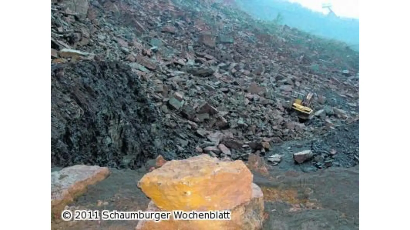 Schlechte Bergsicherung (Foto: ste)
