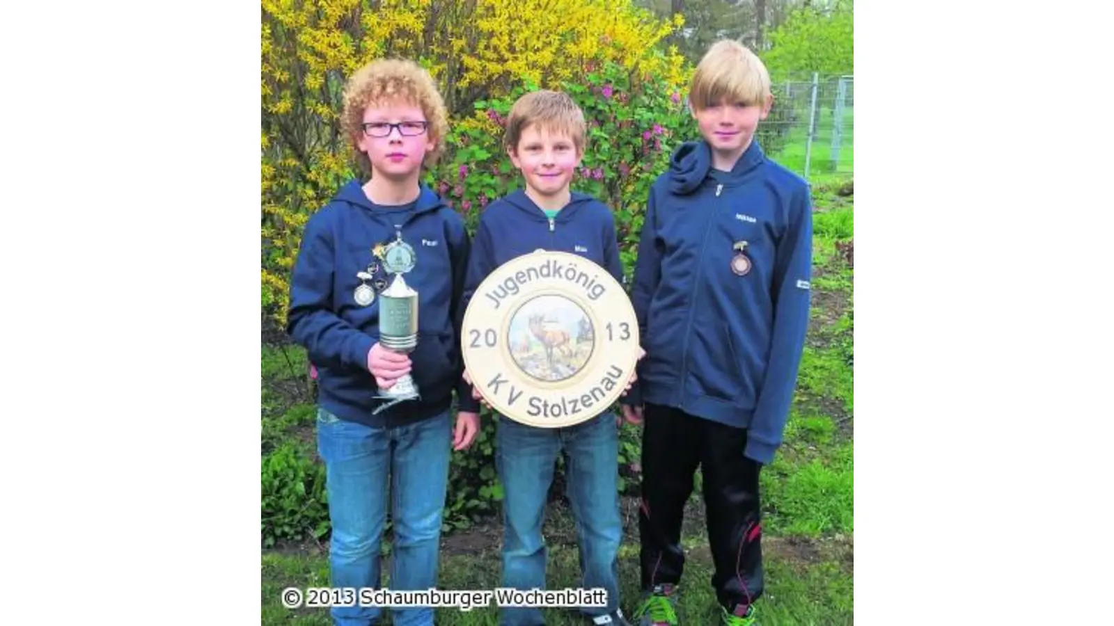 Max Rösener neuer Kreisjugendkönig (Foto: wtz)