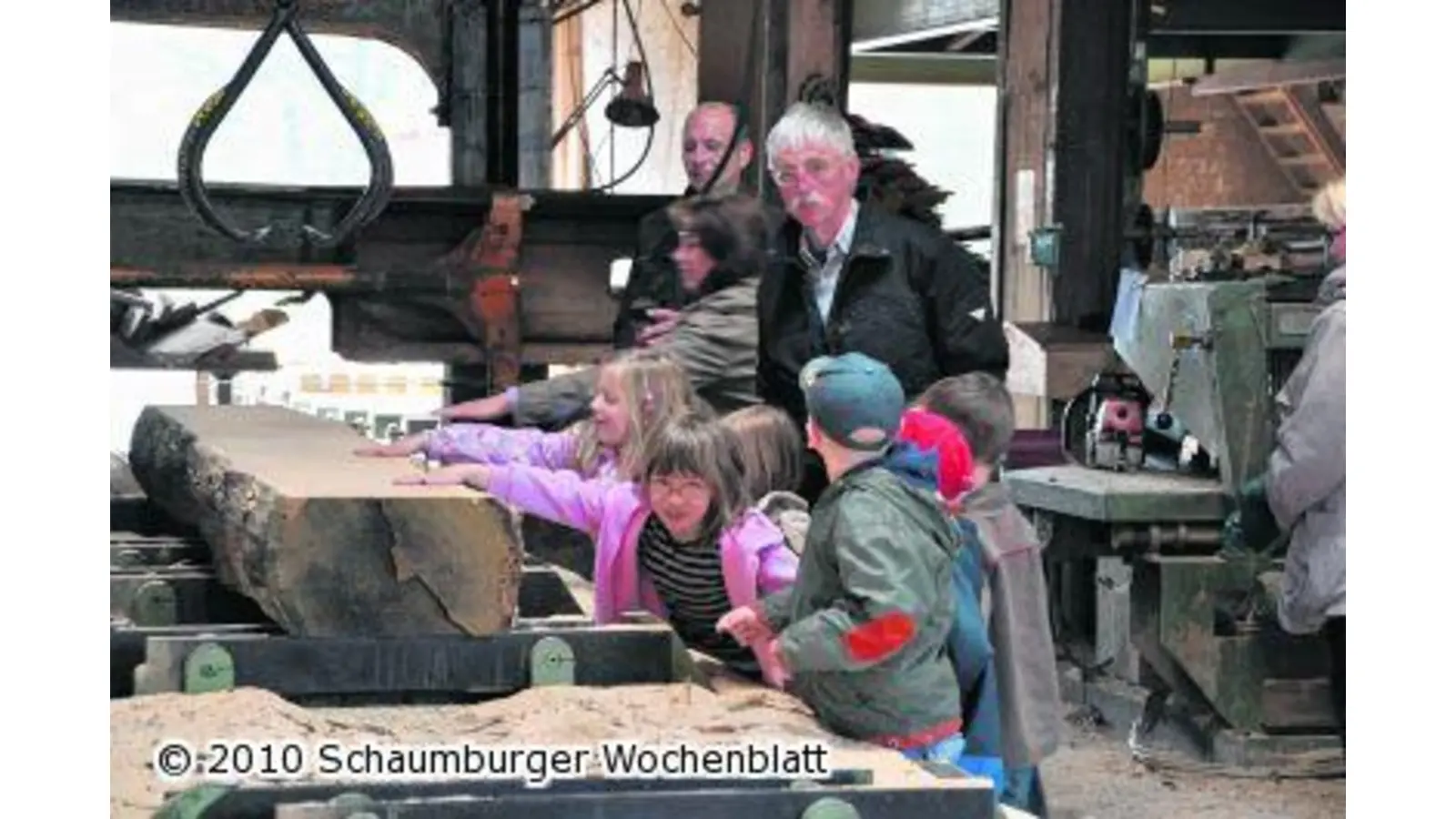 Frischer Holzduft liegt in der Luft (Foto: nb)