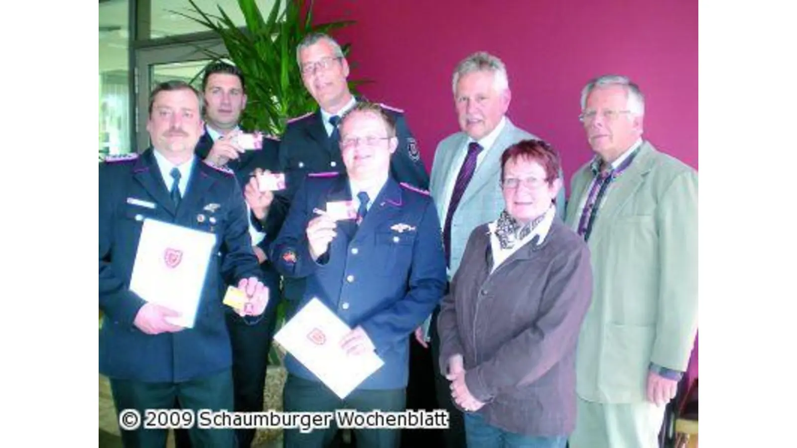 Ehrenamtskarten für großes Engagement (Foto: red)