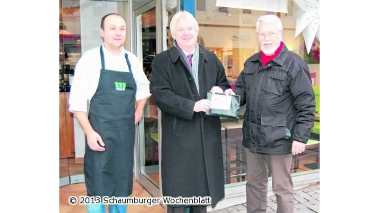 Eine Spende für Brot für die Welt (Foto: red)