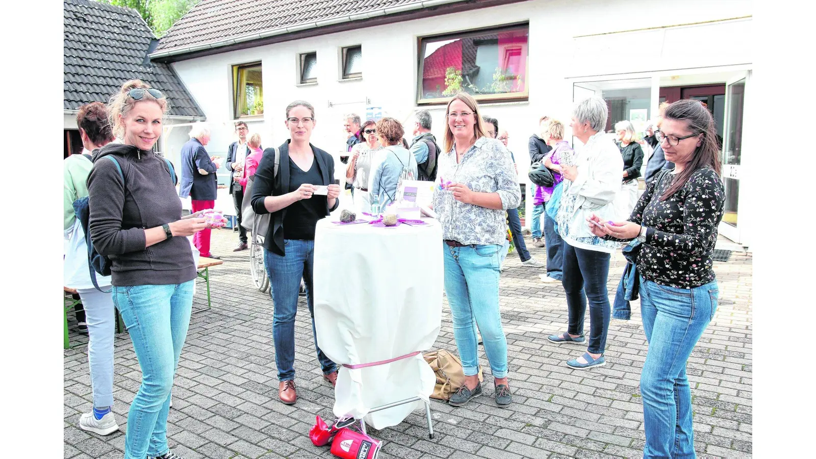 Über Spenden und Beiträge Frauen in Not unterstützen (Foto: bb)