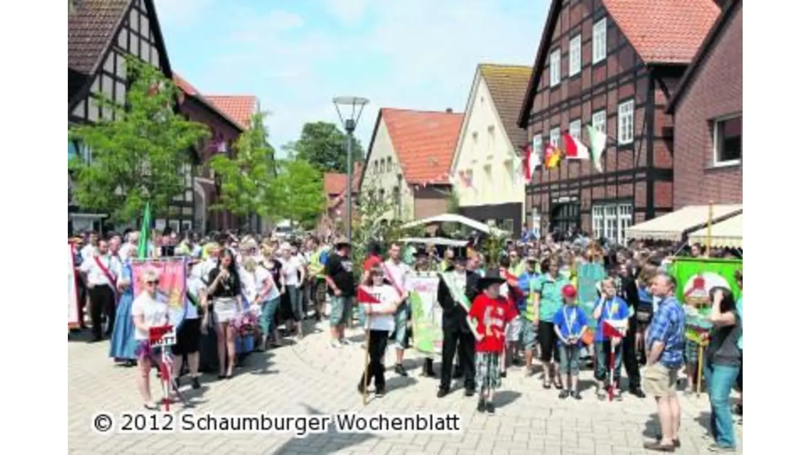 Kleine Stadt ist beim Feiern ganz groß (Foto: red)