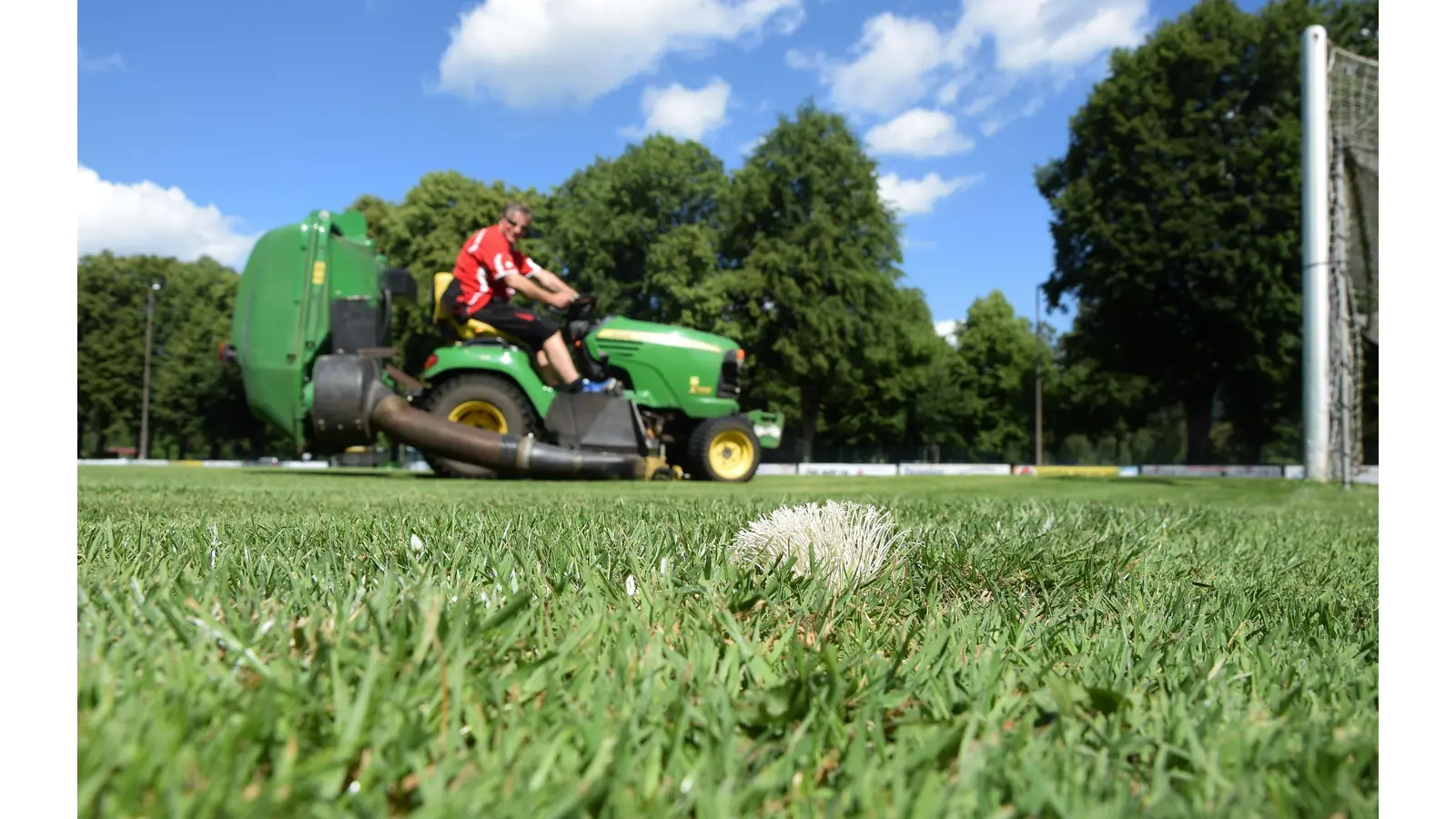 Der Platz ist gerichtet, jetzt kann die Fußballschule des SC Rinteln in Kooperation mit Hannover 96 starten. Noch sind Plätze frei.  (Foto: ste)
