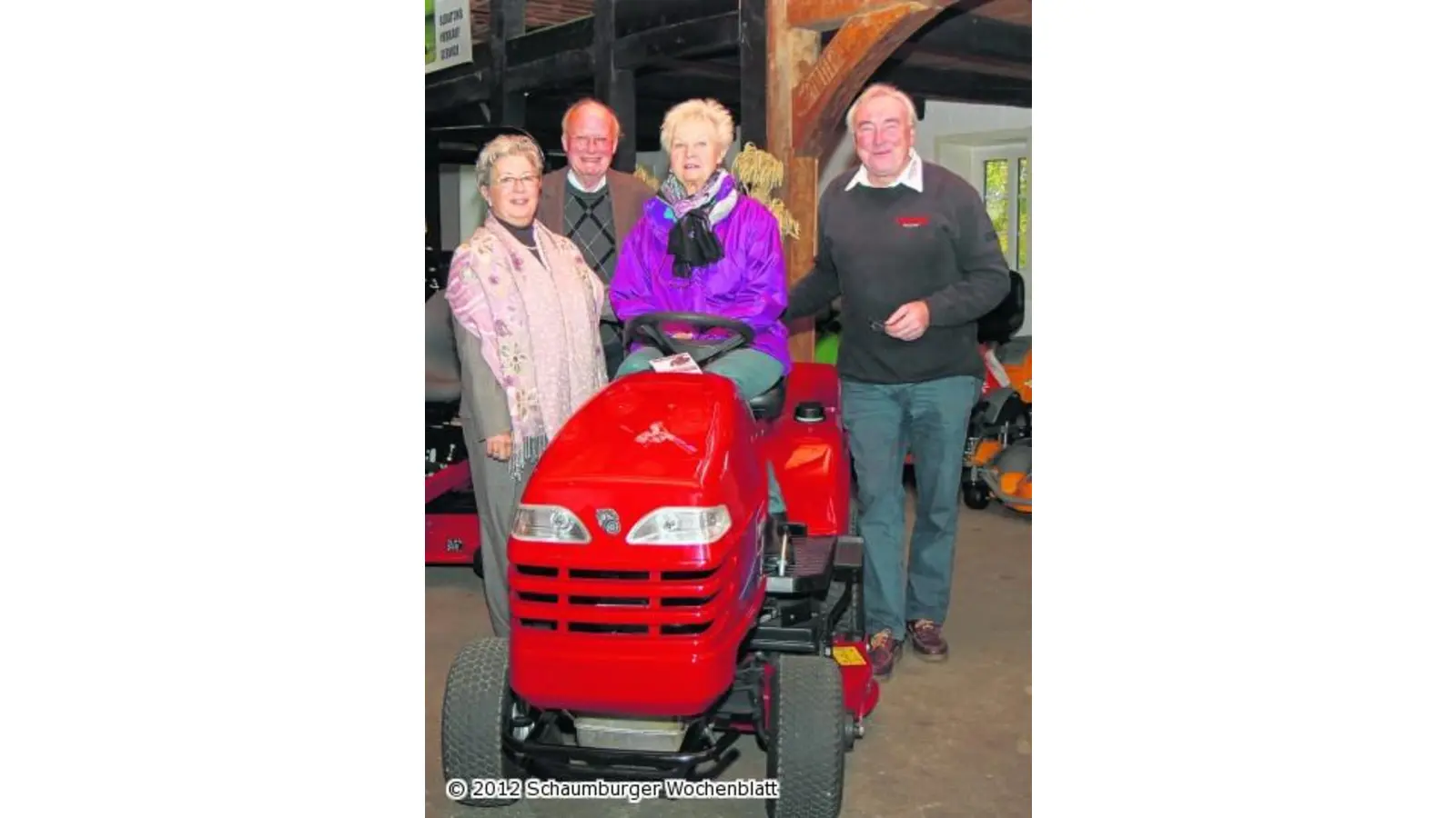 Glückliches Händchen macht Mähen bequemer (Foto: bb)