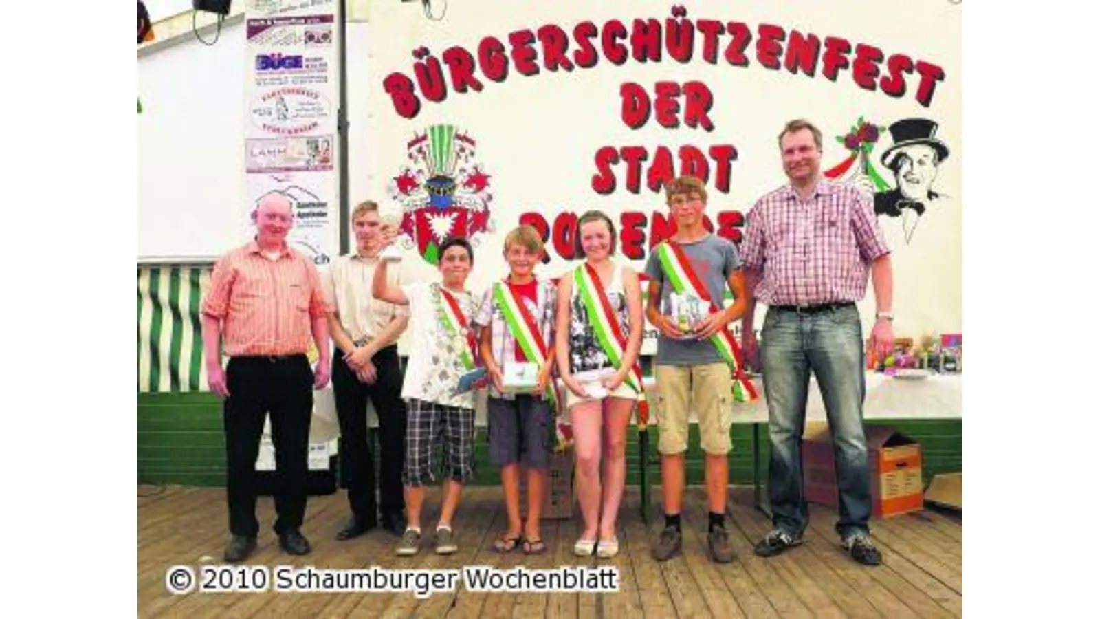 König Michael führt die Schüler an (Foto: pd)