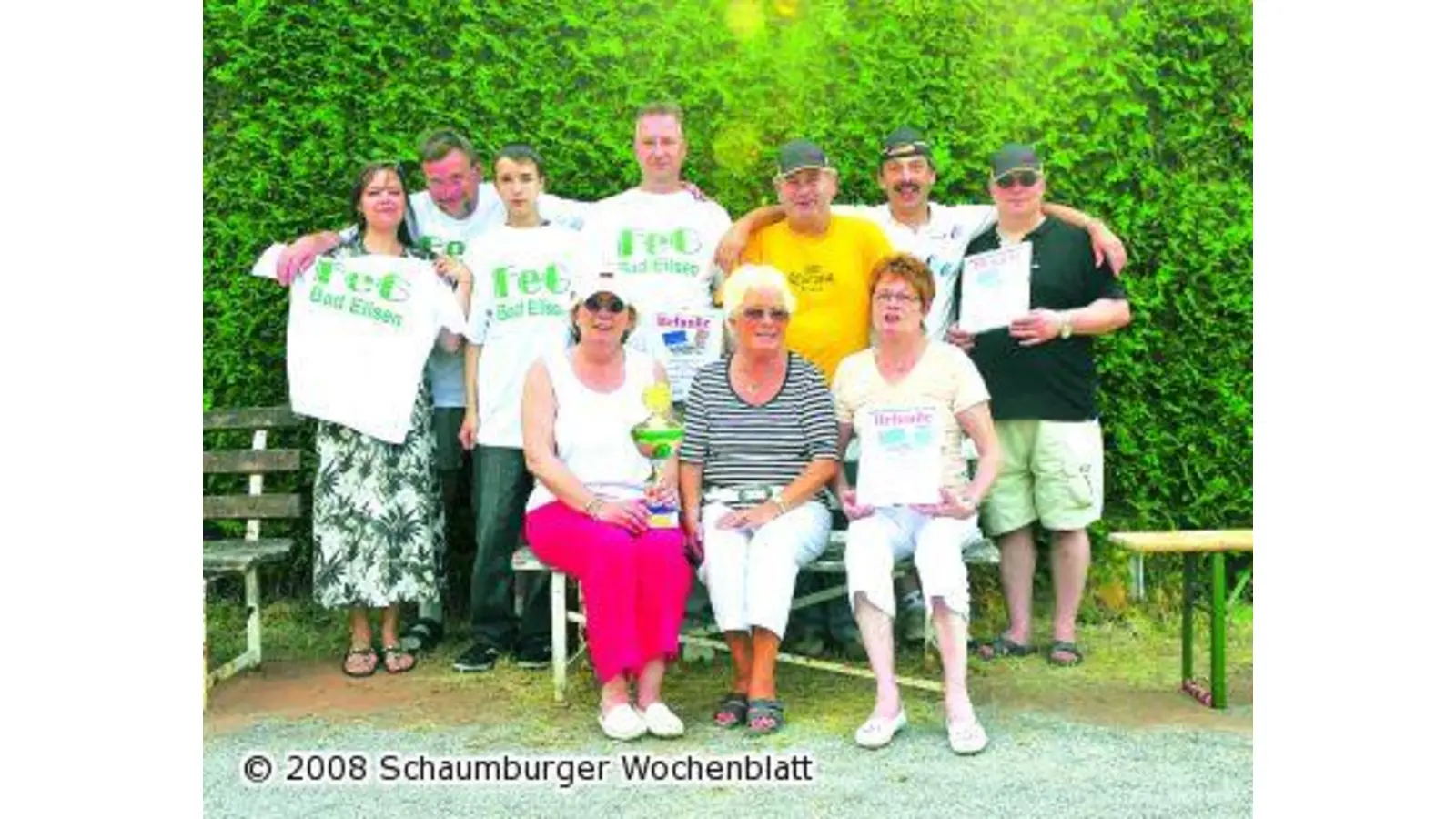 Gymnastik-Damen überraschen (Foto: red)