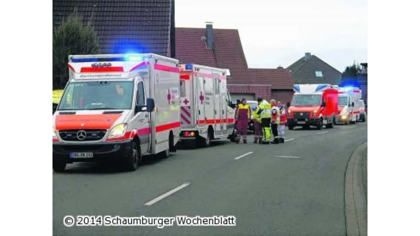 Neun Verletzte bei Küchenbrand in Riehe (Foto: red)