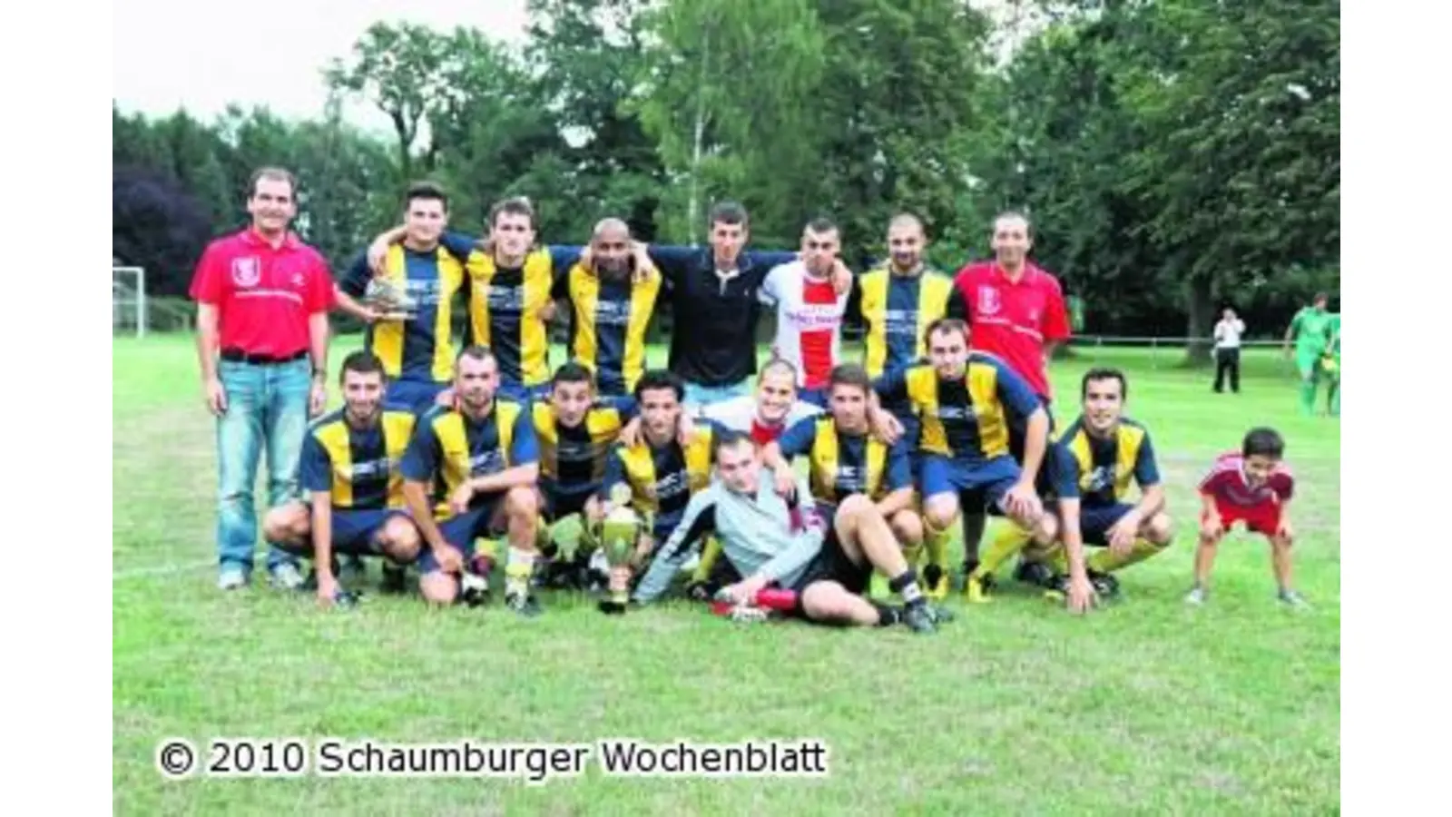 SV Union Stadthagen sichert sich die begehrte Trophäe der Volksbank-Masters (Foto: red)