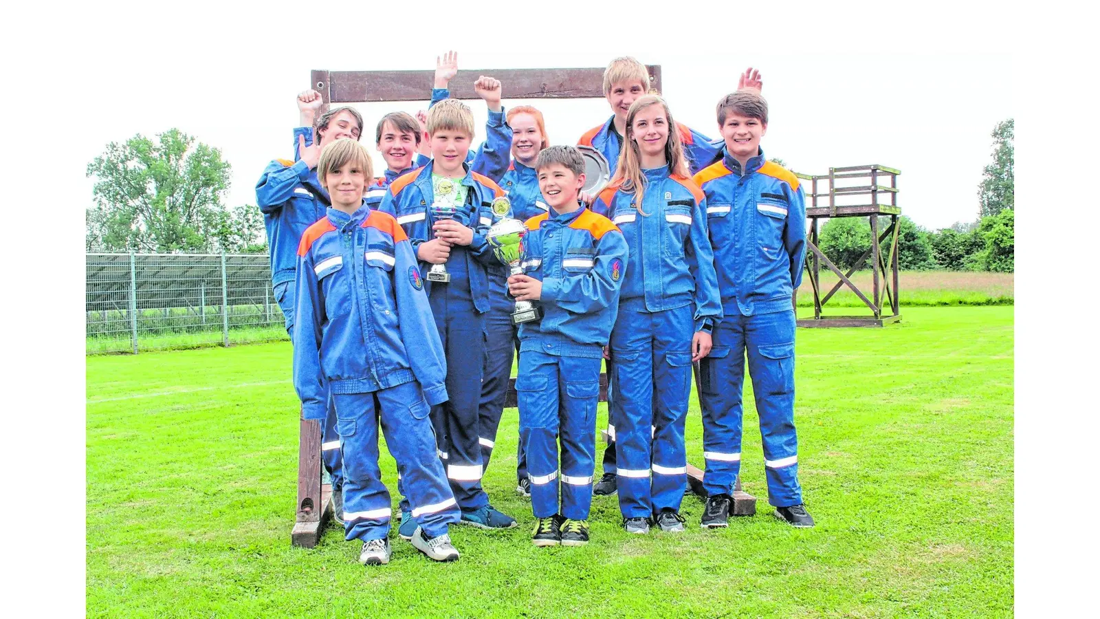 Jugendfeuerwehr gewinnt zum zehnten Mal in Folge (Foto: jb)
