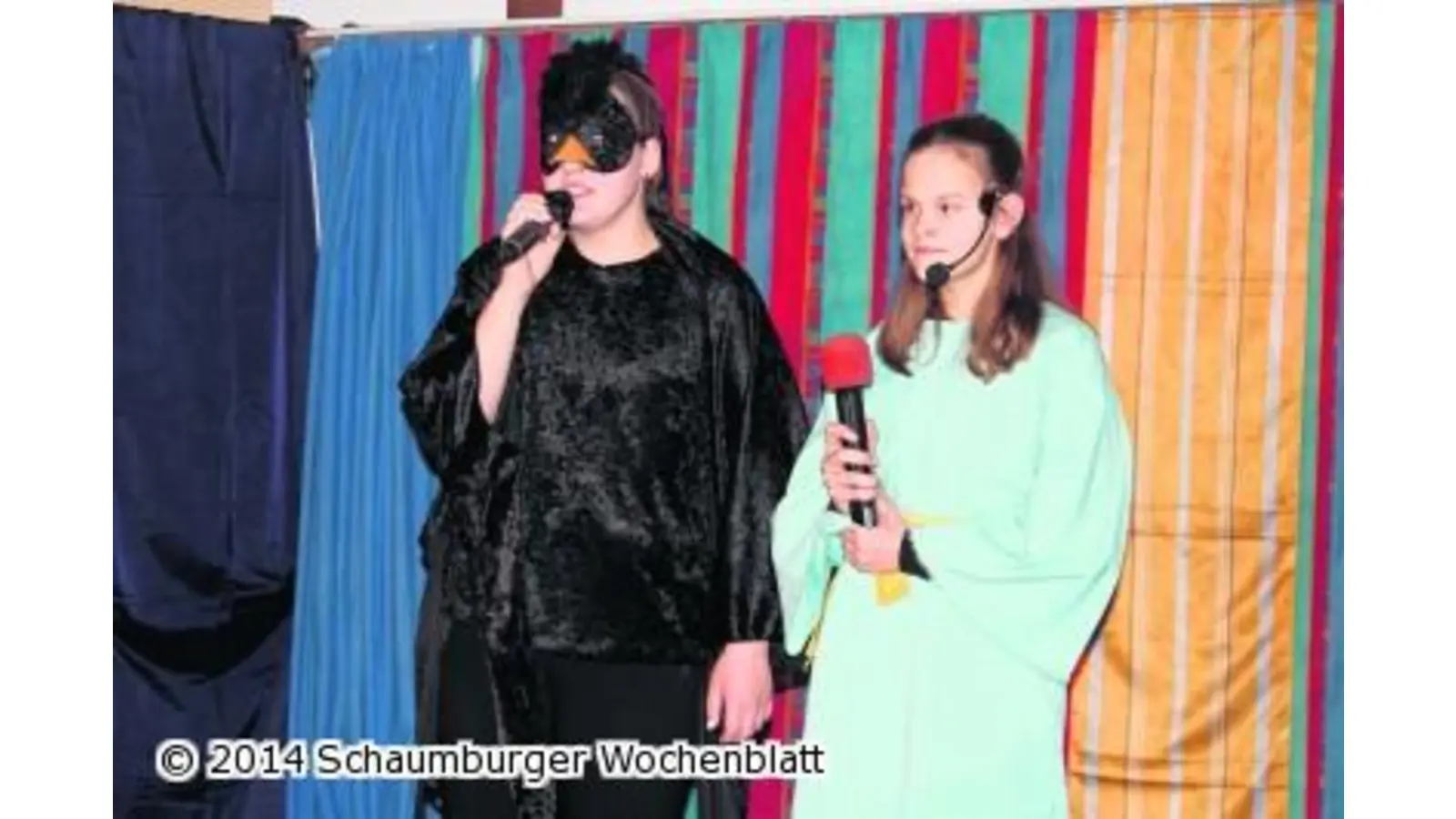 Jugendliche veranstalten tierisches Theater (Foto: ag)