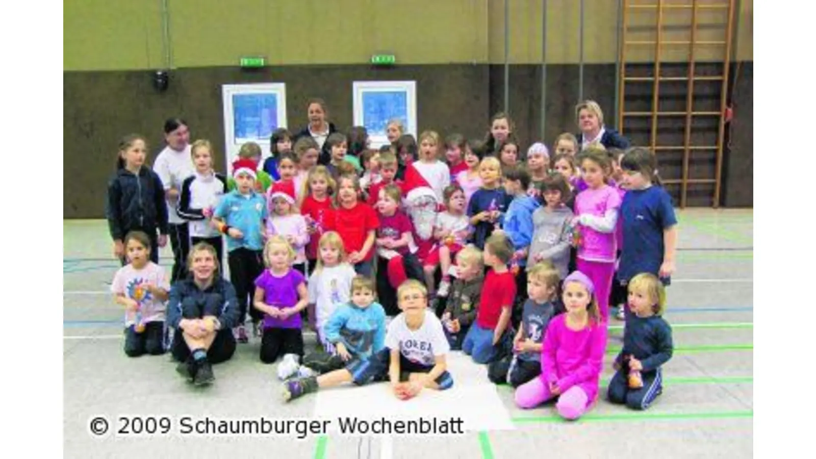 Weihnachtsturnen der Kneipp-Kinder (Foto: red)
