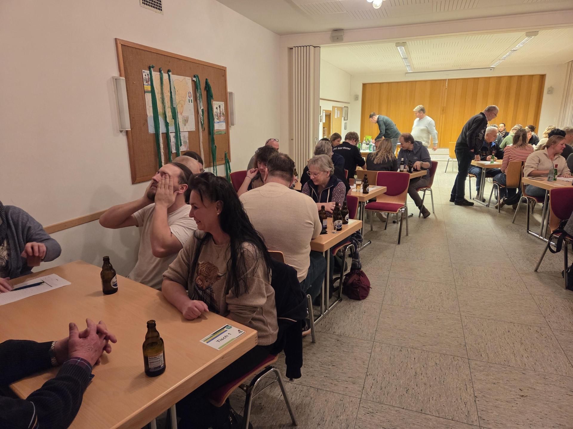 Knobelabend beim TSV Krankenhagen. (Foto: privat)