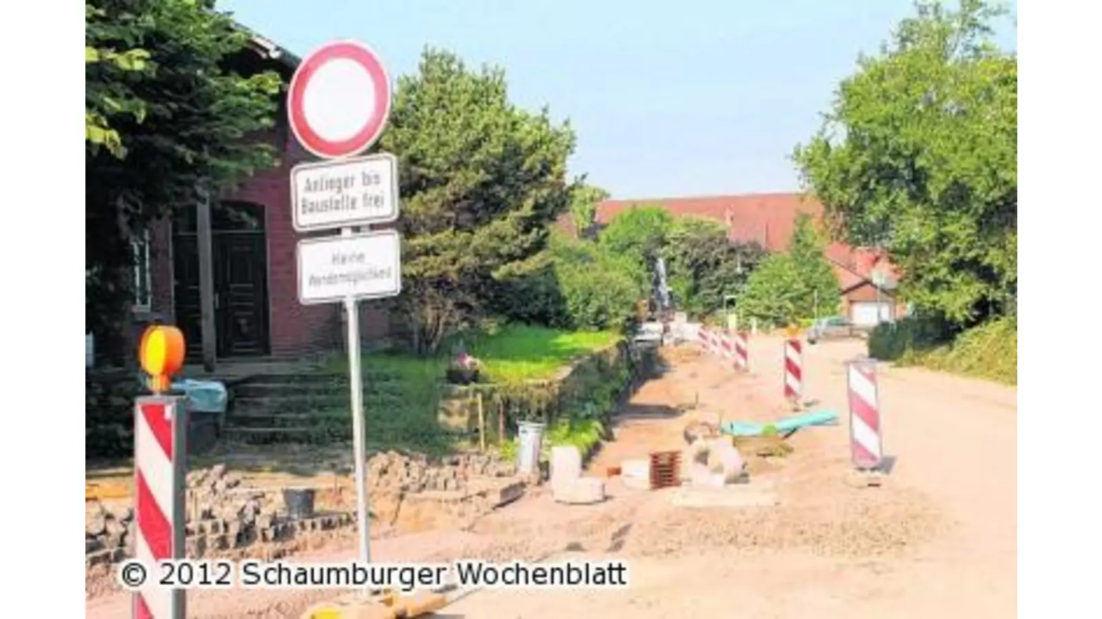 Zweiter Bauabschnitt beginnt pünktlich (Foto: us)