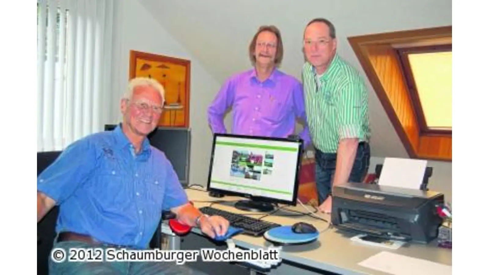 Ahnsen mit eigener Website ab sofort im Internet (Foto: red)