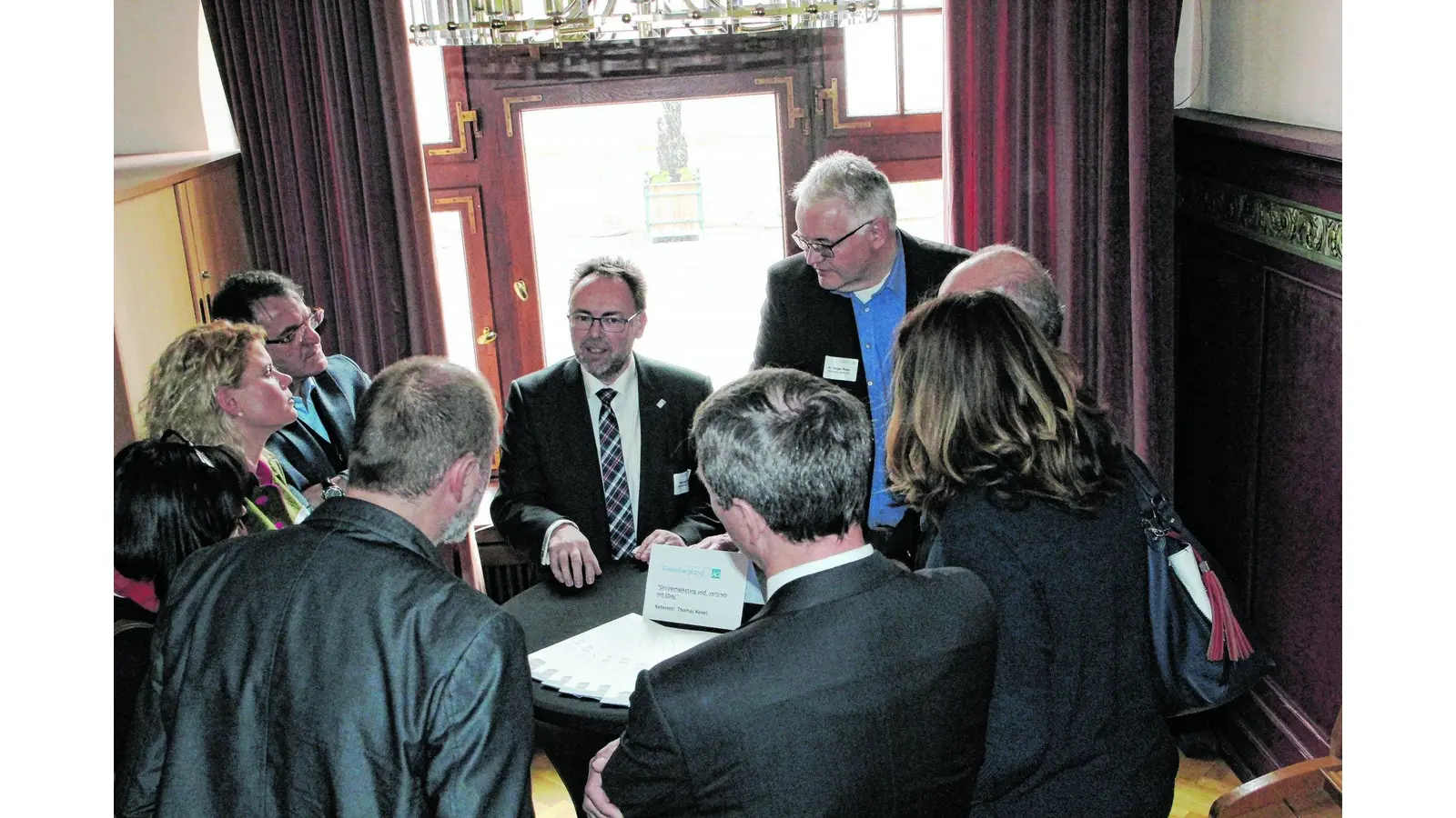 Ein reger Austausch über Digitalisierung und Innovation (Foto: red)