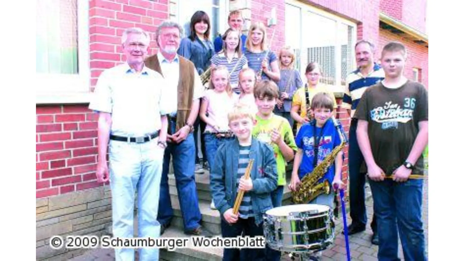 Bürgerstiftung Schaumburg unterstützt Instrumentenkauf (Foto: ste)