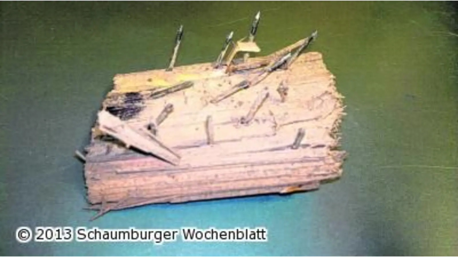 Nagelbretter im Deister verursachen Gefahren (Foto: red)