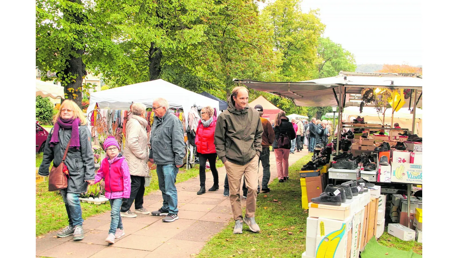 Volles Leben im Kurpark (Foto: nh)