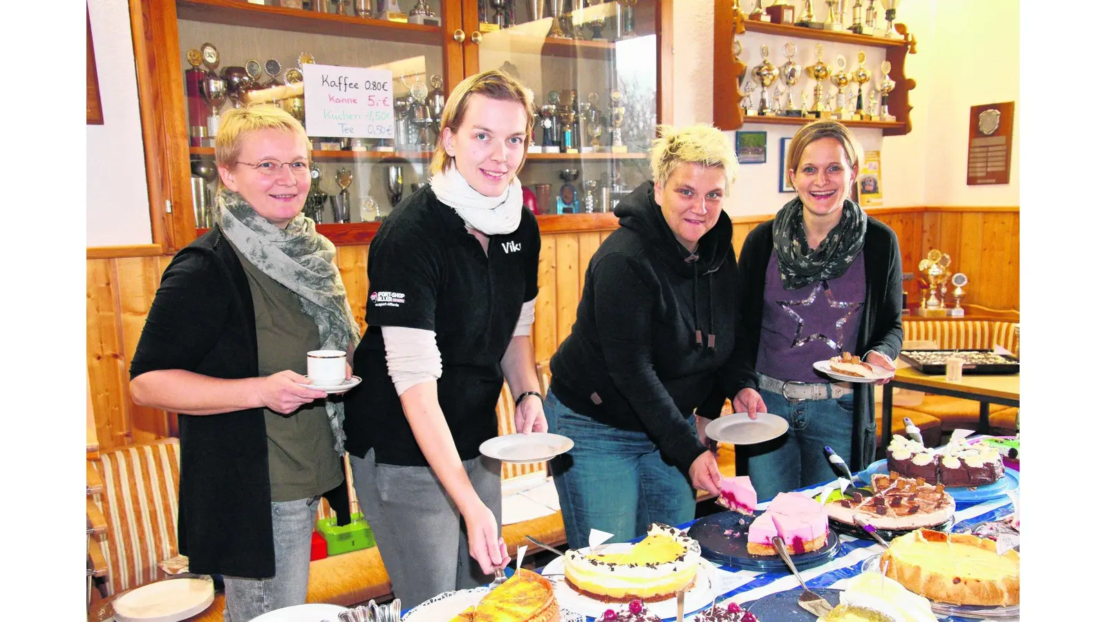 Weihnachtsmarkt in der Meeresblickstraße (Foto: gi)