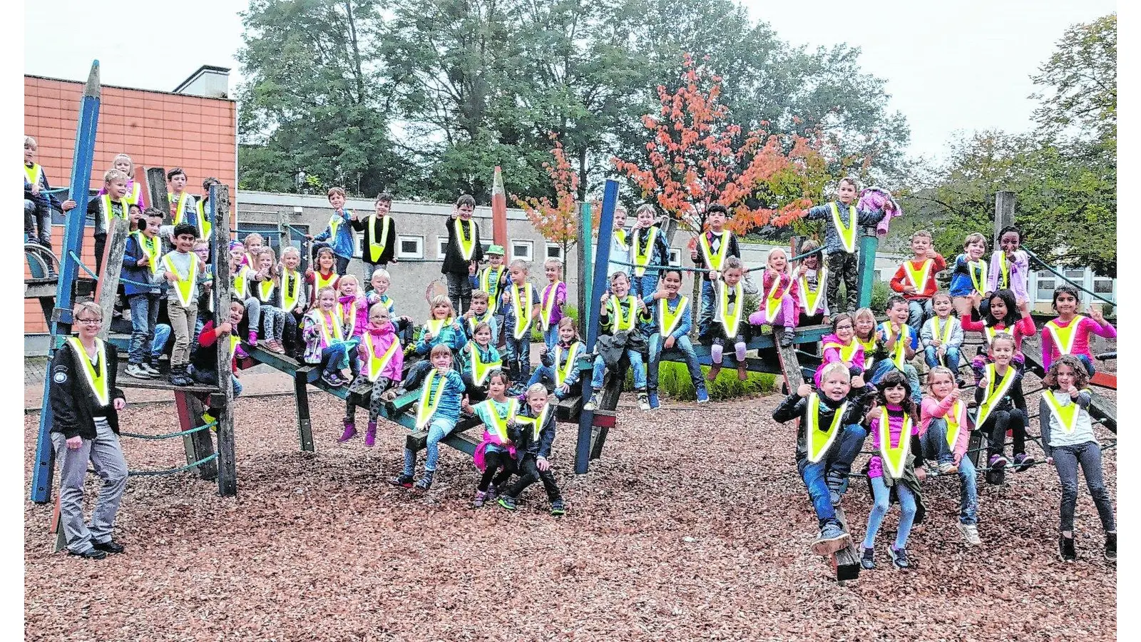 Gut für die Verkehrssicherheit der Schüler (Foto: bt)