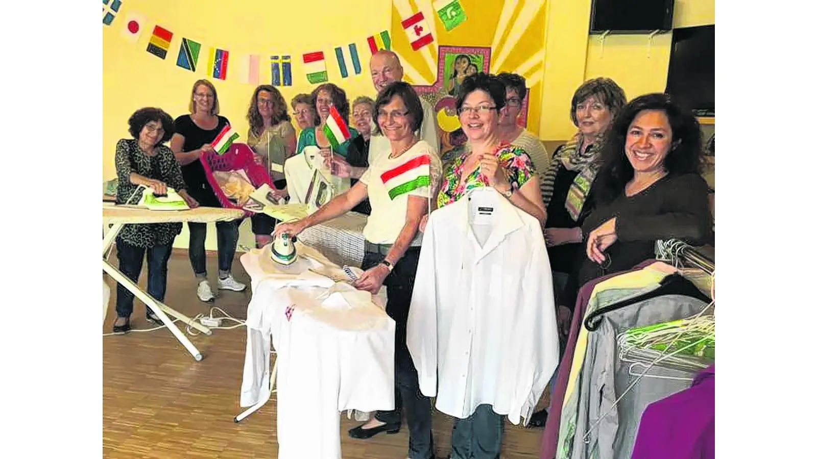 Einwohner können Wäsche abgeben (Foto: al)