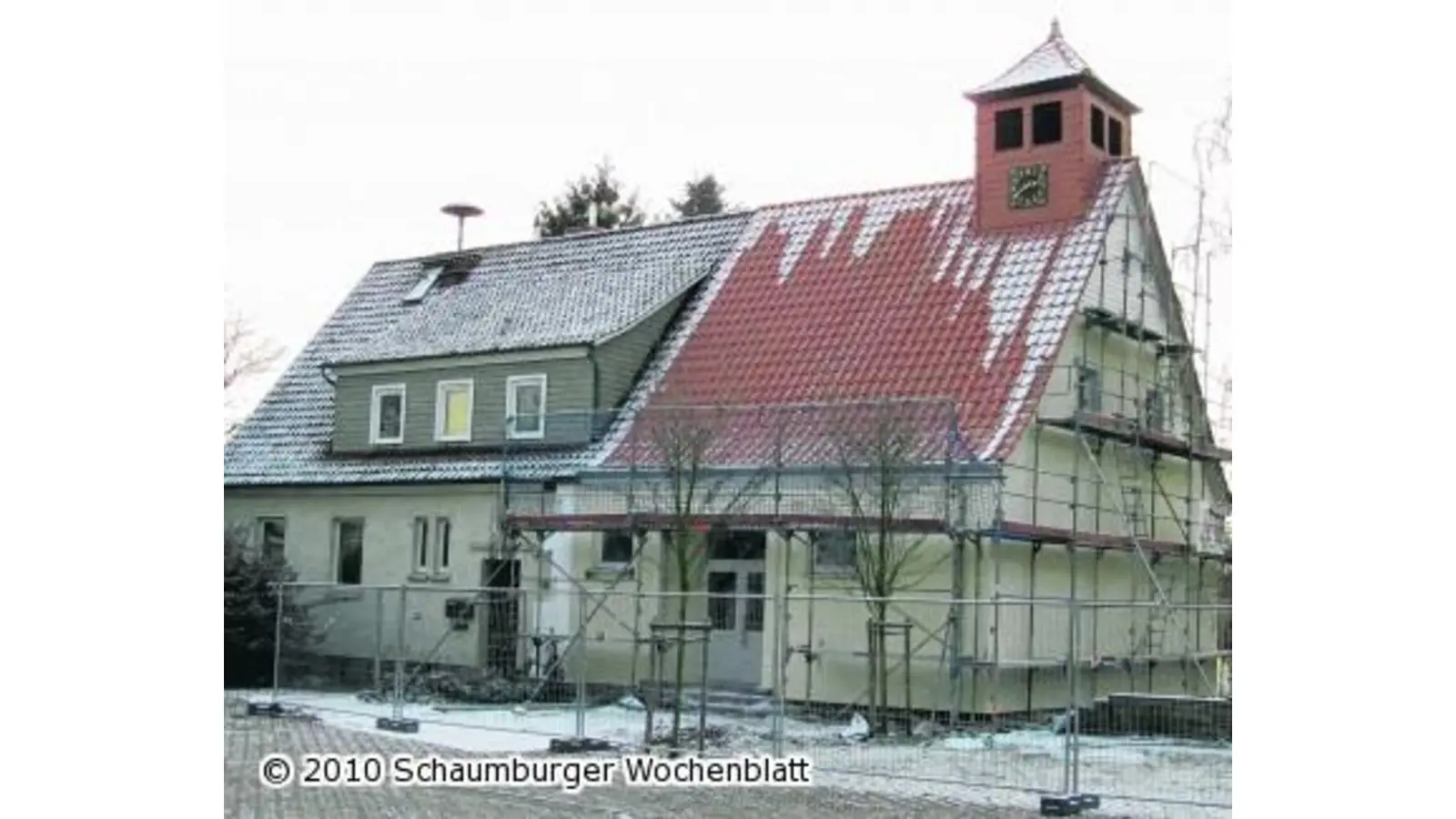 Sanierung mit Mitteln des Konjunkturpakets II (Foto: red)