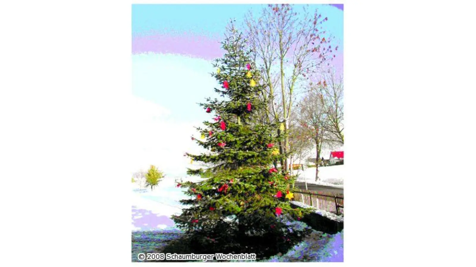 Singen unterm Tannenbaum (Foto: ste)