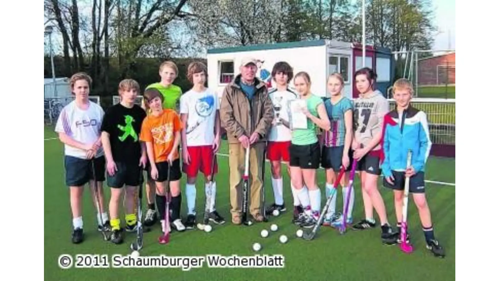 Ehrung für Bückeburger-Hockey-Club (Foto: red)