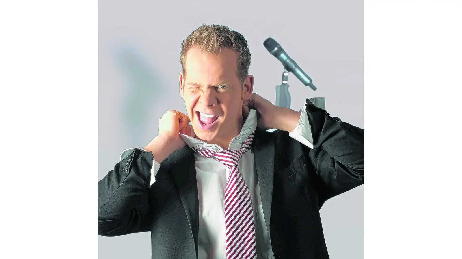 Dieser Mann hat Feuer und gute Laune (Foto: wa)