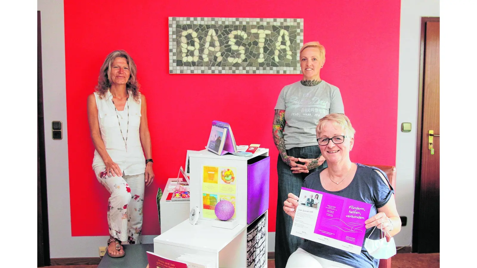 BASTA stellt sich bei Informations-Hoffest vor (Foto: bb)